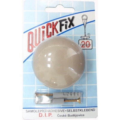 QUICKFIX zarážka na dveře - béžová, pr. 50mm - 2 ks PHTDIP271750