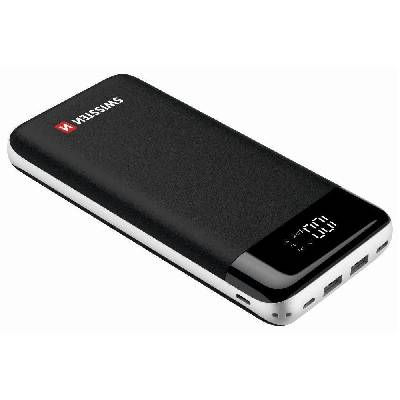 Swissten Black core Powerbank 30000 mAh