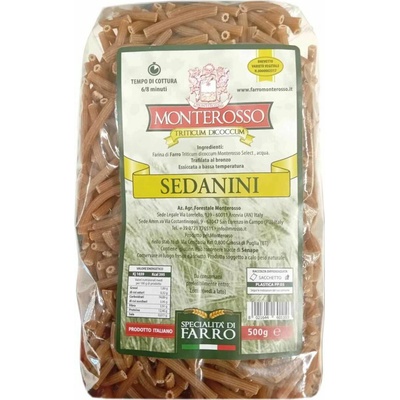 Monterosso špaldové cestoviny Sedanini 0,5 kg