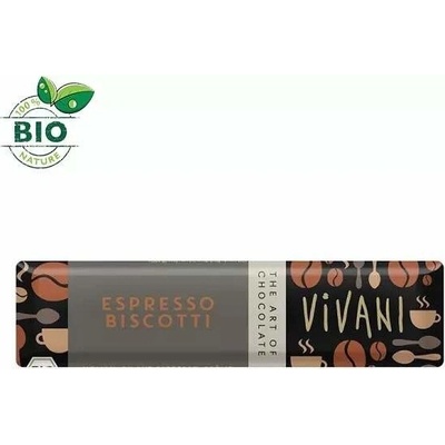 VIVANI Mliečna čokoláda s náplňou Espresso BIO 40 g