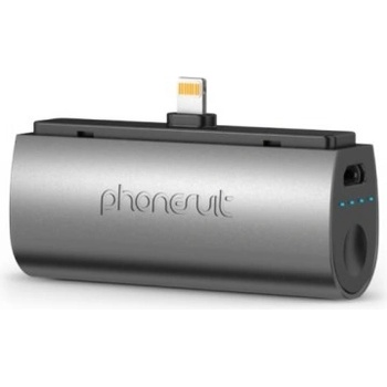 PhoneSuit Външна батерия 2600 mAh за iPhone, iPad и iPod с Lightning - PhoneSuit Flex XT Pocket Charger (черен) (454504)