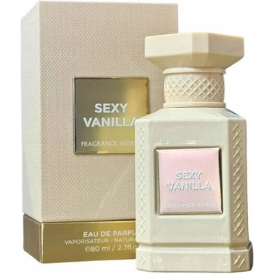 Fragrance World Sexy Vanilla parfémovaná voda unisex 80 ml