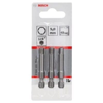 Bosch HEX5 49 mm 3 ks 2607001734