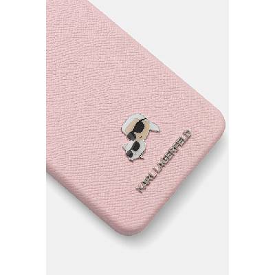 KARL LAGERFELD калъф за телефон от имитация на кожа Samsung Galaxy S26+ (KLHMS26M6PFKCLP)