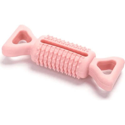 Nobleza gumená dentálna činka 13,2 cm ružová