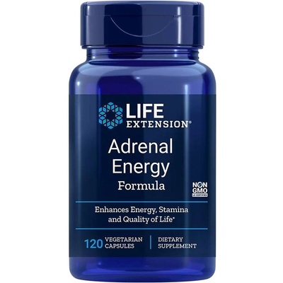 Life Extension Adrenal Energy Formula, 120 веге капсули, Life Extension