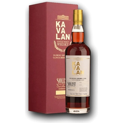 Kavalan Solist Oloroso Sherry Cask 57,1% 0,7 l (kazeta)