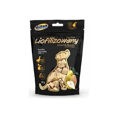 HILTON Freeze dried treats with duck and pear pamlsek pro psa 50 g