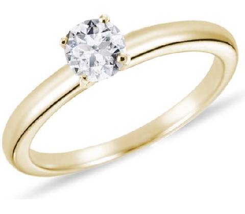 Klenota Prsteň s diamantom k0517013