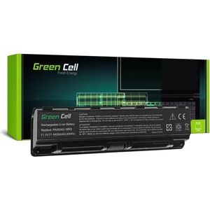 Green Cell Батерия за лаптоп TOSHIBA PA5023/PA5024 Satellite C850 C855 C870 L850 L855 10.8V 4400 mAh GREEN CELL (GC-TOSH-PA5024-TS13)