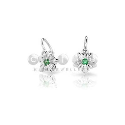Cutie Dětské naušnice C2238-B Green