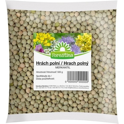 FORESTINA Semínko Hrách 500g - merkantil pro zelené hnojení