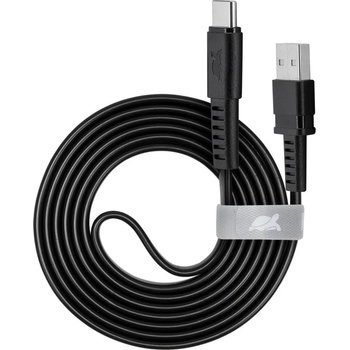 RIVACASE Кабел Rivacase PS6002BK21, от USB A(м) към USB C(м), 2.1m, черен (PS6002BK21)