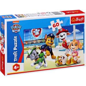 Trefl Пъзел Trefl от 60 части - В света на Пес Патрул (17392) - baby