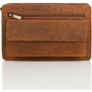 Paolo Peruzzi Príručná taška-etue koňak T-23-HBR