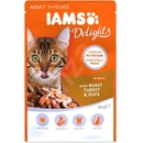Iams Cat delights turkey & duck in jelly 85 g