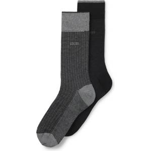 Boss Чорапи Boss 2 Pack of Regular Length Socks - Black