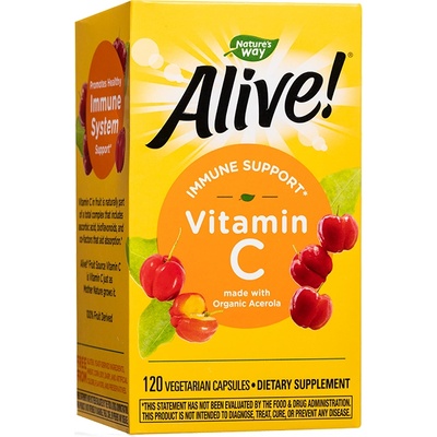 Nature's Way Alive Vitamin С, 120 капсули, Nature's Way
