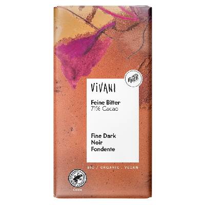 VIVANI bio čokoláda horká 71% 100g