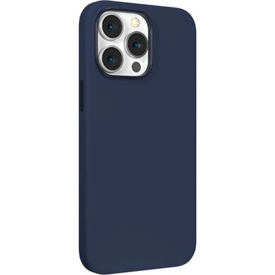 Púzdro Devia Nature Series Silicone Magnetic Case iPhone 14 Pro - Navy modré