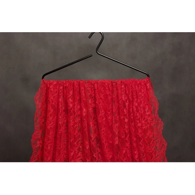 Krajka elastická nylon - Červená