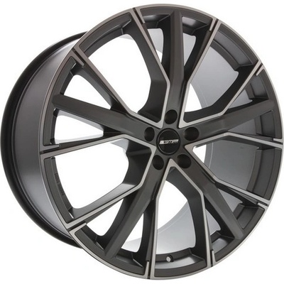GMP GUNNER 9x21 5x112 ET26 matt anthracite diamond