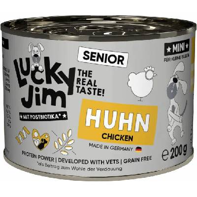 Lucky Jim Classic Mini Senior s kuřecím masem 200 g