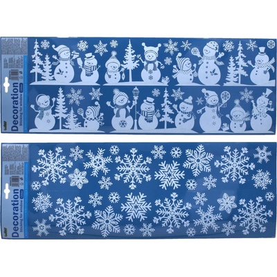 Wiky Dekorace okenní 59,5x21 cm Vánoce – Zboží Dáma