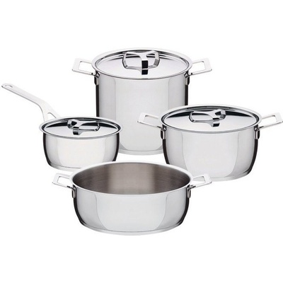 A di Alessi Комплект съдове за печене Pots & Pans 7 части (ajm100s7)