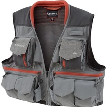 Simms Muškařská Vesta Guide Vest Steel Šedá