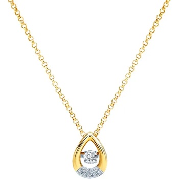 Image 1 of SAVICKI Колие с капка Savicki: злато, диаманти