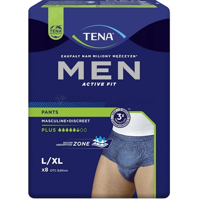 TENA Men Pants Plus L 8 ks