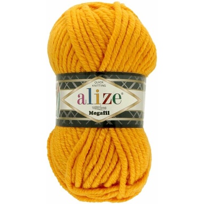 Alize Superlana Megafil 488 žlto oranžová