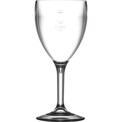 BBP polykarbonátové sklenice na víno se značkou CE ve a 250 ml 310 ml 12 x 175 ml