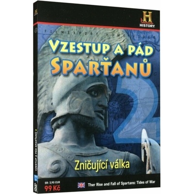 Vzestup a pád Sparťanů 2Zničující válka - digipack DVD