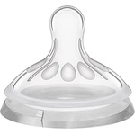 Wee Baby Силиконови биберони Wee Baby - Natural, 2 броя, 6-18 месеца (149) - baby