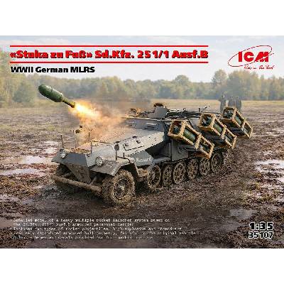 ICM Sd.Kfz.251/1 Ausf.B German MLRS 1:35