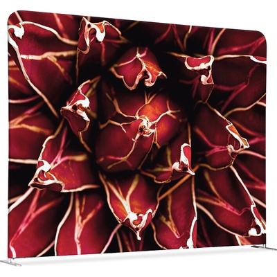 Jansen Display Potištěná látková dělící stěna 200-150 Cactus Červená 1984 x 1502 mm