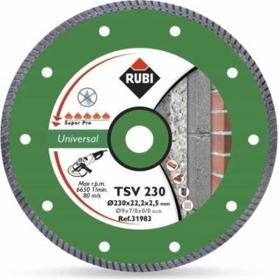 Rubi TURBO DIAMANTOVÝ KOTOUČ D115 PRO SUCHÉ ŘEZÁNÍ OBKLADŮ