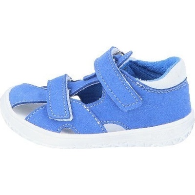 Jonap dětské sandály B8MF barefoot modrá