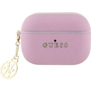 Guess Saffiano 4G Charm калъф за AirPods Pro 2, розов (57983129998)