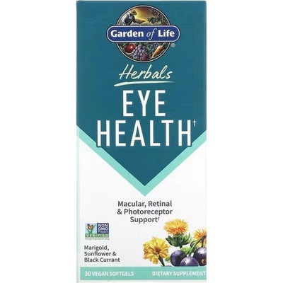 Garden of Life Herbals Eye Health | with Marigold & Black Currant [30 Гел капсули]