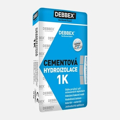 Den Braven CH0299 Cementová hydroizolace 1K, pytel 9 kg, šedá