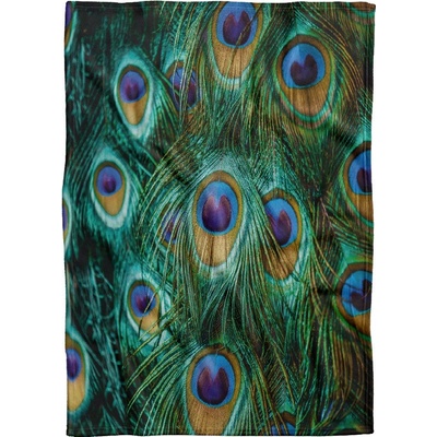 Impar fleece deka Paví oko Podšití beránkem NE 200x140