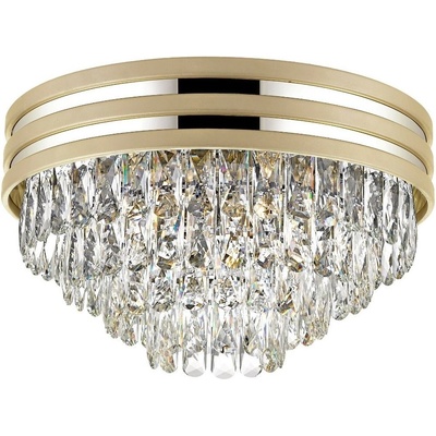 Brilagi - LED Кристален плафон VELURE 5xE14/40W/230V златист (BG0761)