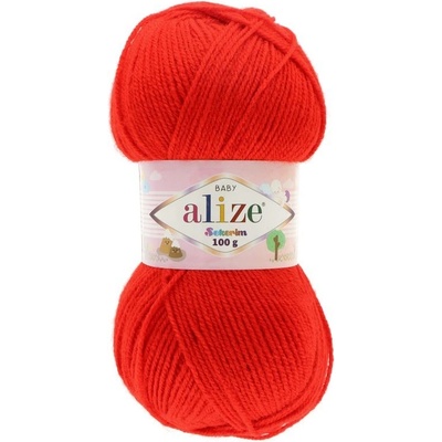 Alize Sekerim Bebe 56 červená