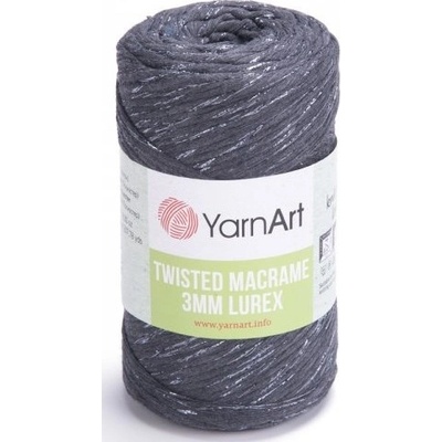 Twisted Macrame Lurex 3mm příze 758