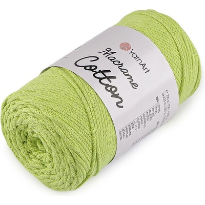 Stoklasa Pletací příze Macrame Cotton 250 g Balení: 1 ks, Varianta: 7 (755) zelená limetková 7 (755) zelená limetková