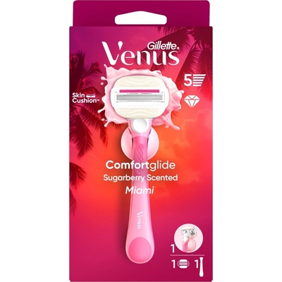 Venus Самобръсначка Venus Comfortglide + 1 резервна глава Miami