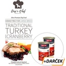 Dog's Chef Traditional Turkey with Cranberry for Large breed 12 kg